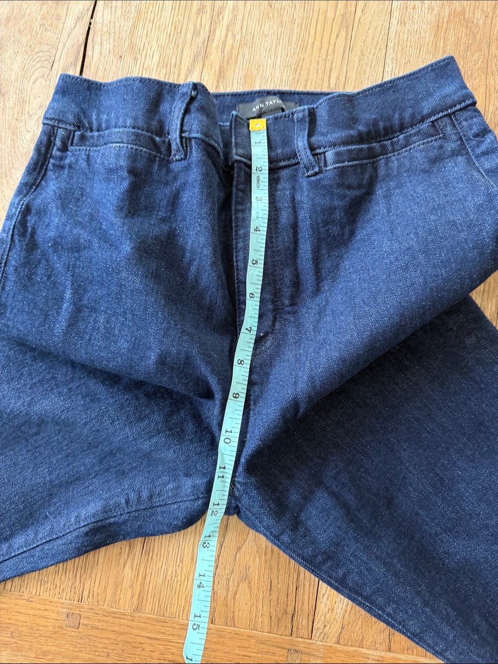 Ann Taylor Denim Jeans Dark size 2 - Picture 3 of 7